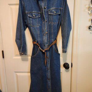 Denim Dress - Vintage